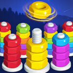 Nuts Color Sorting Game